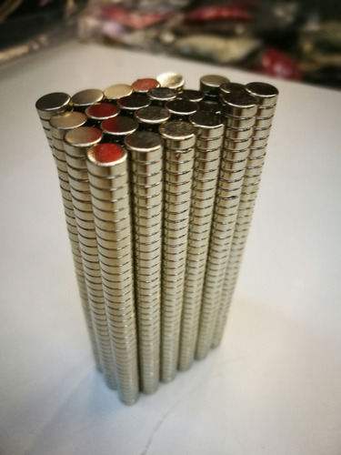 250 Imanes De Neodimio 5 Mm X 3