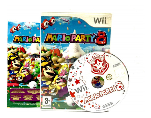 Mario Party 8 Juego Nintendo Wii Original Completo Ntsc  