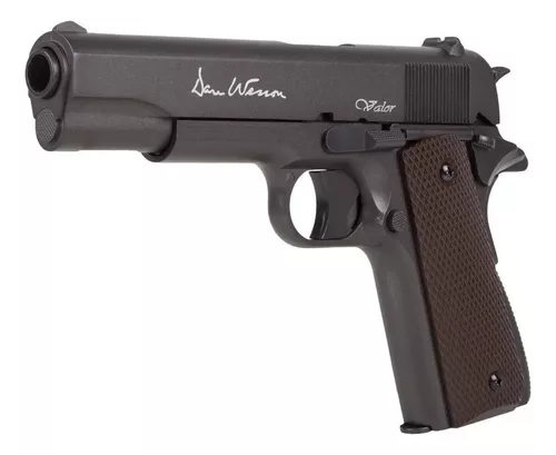  Dan Wesson Equipo de pistola de aire comprimido, con perdigones  de dióxido de carbono, de 2.5 pulgadas, color plateado. : Deportes y  Actividades al Aire Libre