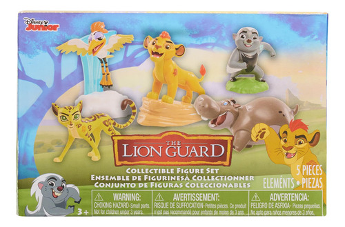 Figuras Disney Lion Guard Paquete De 5 Piezas