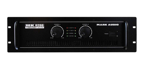 Amplificador Mark Audio Mk 6200 -1200w   