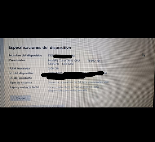 Laptop Dell Xps / M1210 - Leve Detalles (Usado)