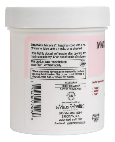Suplemento Probiótico Maxi Health Active Pro-10 60 Ml Em Pó