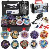 Comprar Juego De Batalla Burst Gyro Toys, 10 Trompos, 2 Lanzadores