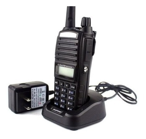 8w Radio Baofeng Uv-82 Hp Vhf/uhf + Micro + Antena Nagoya