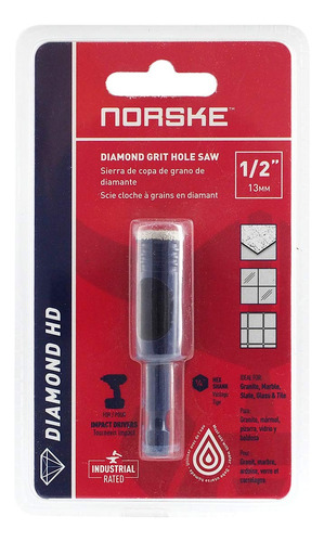 Herramientas De Norske Ndhsi113 1/2 Pulgada (12mm) Calidad I