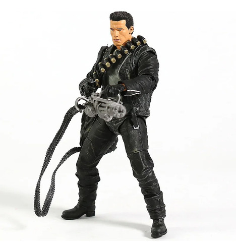 Nuevo Novo Boneco De Ação Neca Terminator 2 Judgment Day T-8
