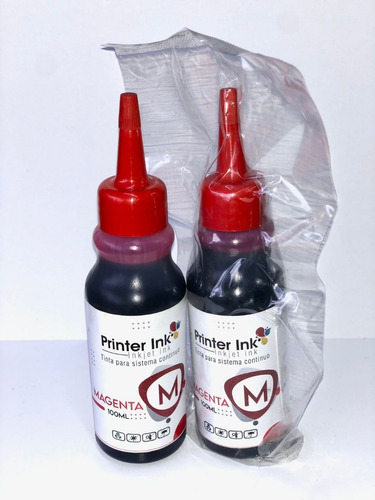 Tinta Printer Ink Genérica Para Impresoras Epson Canon Y Hp