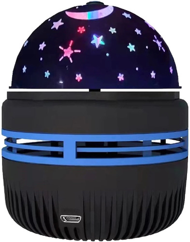 Mini Proyector Lampara Led Estrellas Rotatoria Luz Nocturna