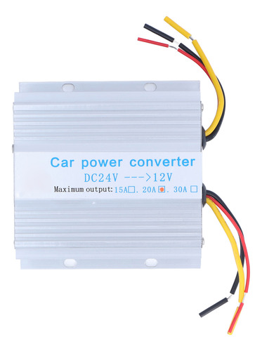 Regulador De Tensão Dc, Conversor De 24 V A 12 V, Liga De Al