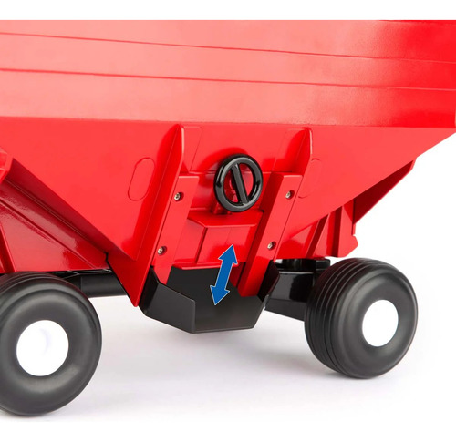 1:16 Case Ih Puma 170 Tractor Gravity Wagon Big Farm Rojo