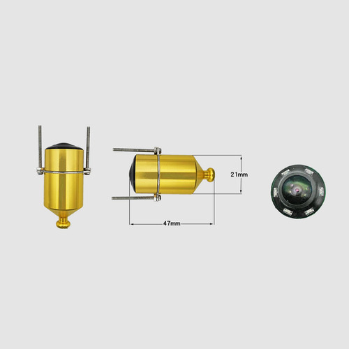 Sonda Portátil Impermeable Con Cámara Con Cable De 30 M