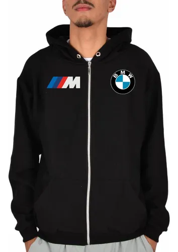 Blusa De Frio Bmw Color Motorsport Casaco Ziper Unissex