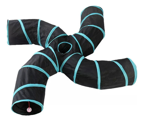 , Túnel Cat Plegable De 4 Vías