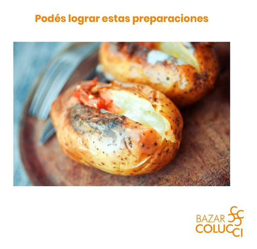 Ahueca Papas, Chef - Bazar Colucci