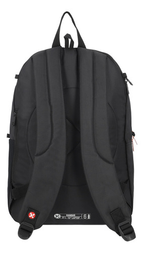 Mochila Notebook Xtrem Kansas 5xt Negro/rose Gold 15 Color Negro