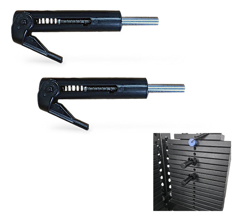 Par De Pines De Gimnasio Dropset Pin Gym
