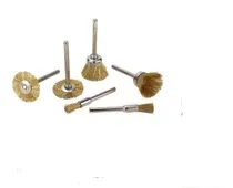 Comprar Pack 6 Cepillos Metal Bronceado De 1\u002F8 Para Mini Tornos