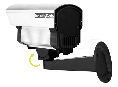 Imagem 5 de 7 de Micro Câmera Falsa C/ Led A Pilha Sem Fio Security Parts