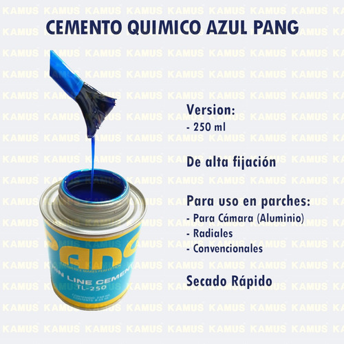 3pz Pegamento Cemento Super Azul 250ml Para Parches En Frio