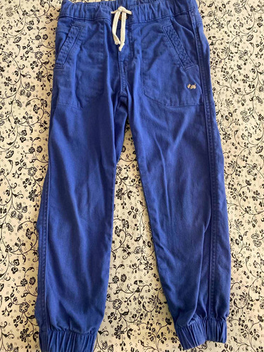 Pantalón Azul Mar Capri Ferrioni Niño Talla 4 Años Tr