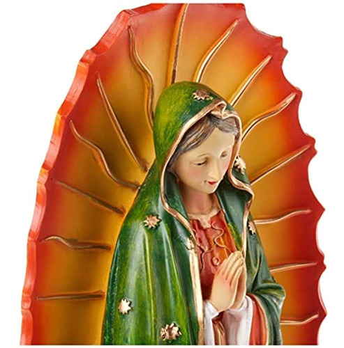 Diseño Toscano La Virgen De Guadalupe Religiosa Estatua