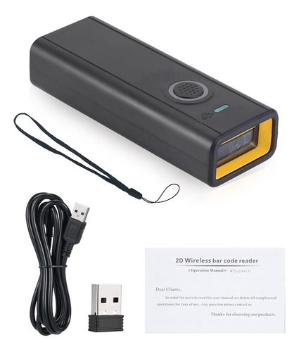 1d/2d Baode Scanner 2.4g Sem Fio/conexão Com Fio Bt/usb