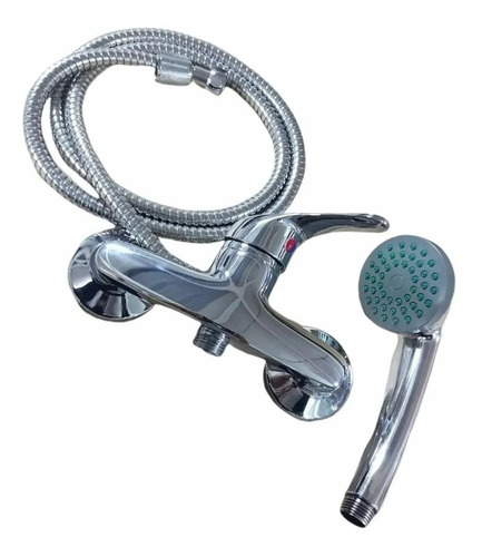 Imagen 2 de 2 de Kit Completo Llave Monomando Ducha Cromada Oq81606