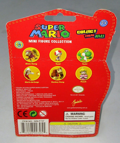 Super Mario Mini Figure Collection Series 3 Princesa Peach