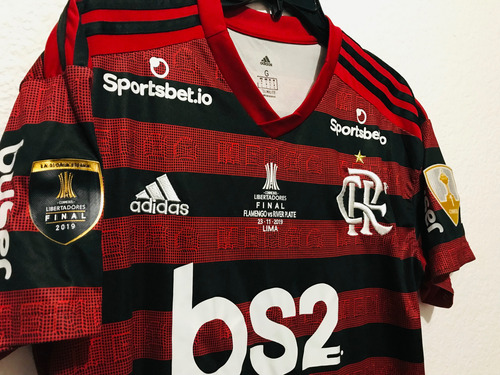 Jersey Flamengo Final Libertadores Talla L 8 Gerson