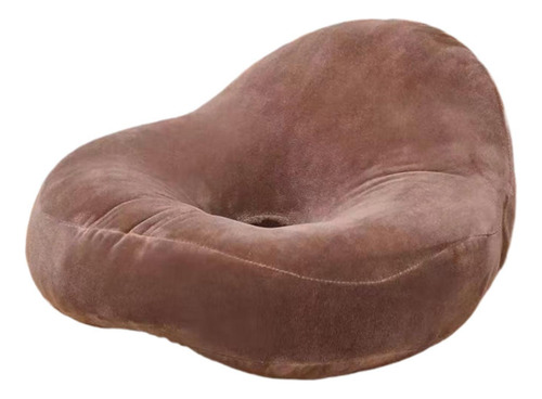 Cojín De Asiento De Almohada De Asiento En Donas, Café