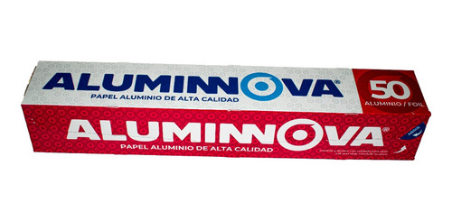6 Rollos Papel Aluminio Modelo 50 Grueso Aluminnova