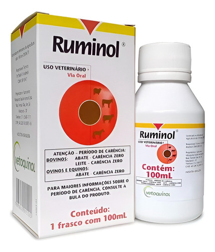 Ruminol Vtq 100 Ml - Vetoquinol