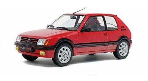 Solido Peugeot 205 Gti Mk1 1985 1:18 1985-red, 38tvy