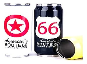 Vaso Termico 500 Ml Color Negro America's Route 66