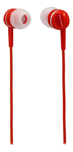 Audífonos Motorola Earbuds 105 Manos Libres Jack 3.5 Rojo