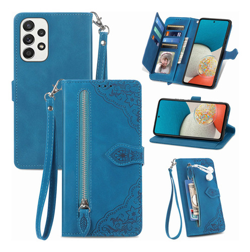 Funda Tipo Cartera Teléfono Para Samsung Galaxy A03s/a53 5g