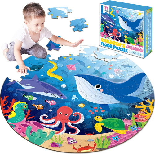 22.8 Pulgadas Jumbo Puzzle De Suelo Para Niños Under The ...