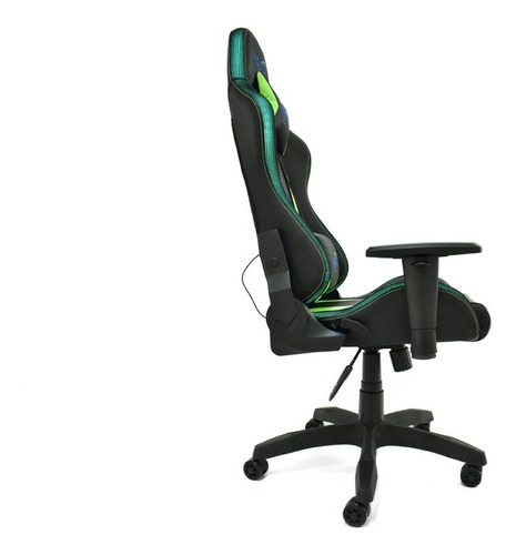 Imagen 2 de 7 de Silla Gamer Alta Gama Reforzada Metalica Leds Rgb Nisuta