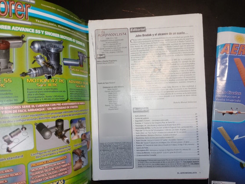 Pack 2 Ejemplares Revista El Aeromodelista Num 135 Y 136
