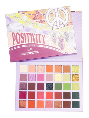 Paleta 35 Sombras Intensas The Sixties Positivity, Lure