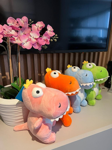 N Juguete Peluche For Perros Gatos Grandes Diseño Dinosaurio
