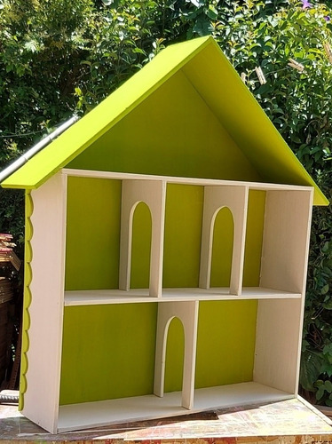 Imagen 5 de 9 de Casita De Muñecas Mdf Navidad Reyes