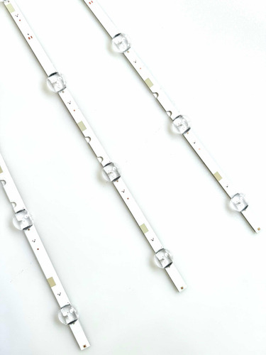 Kit 3 Tiras Leds Para Samsung Un40j5200 Un40j5290 Aluminio