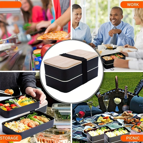 Set De Lonchera Con Bolsa De Almuerzo Y Cubiertos