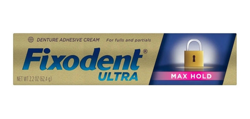 Crema Fixodent Ultra Max Hold 2.2 0z (62 - g a $565