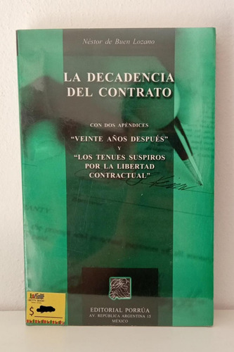 La Decadencia Del Contrato (8368)