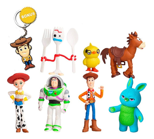 Sets De Muñecos Juego De 7 Figuras De Acción Con Woody