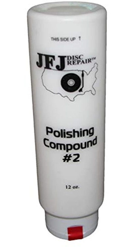 Jfj Disc Repair Jfjpol2 12oz 2 Polish Compound, Blanco