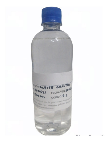 Aceite Cristal Aceite Mineral X 1lt - L a $24900